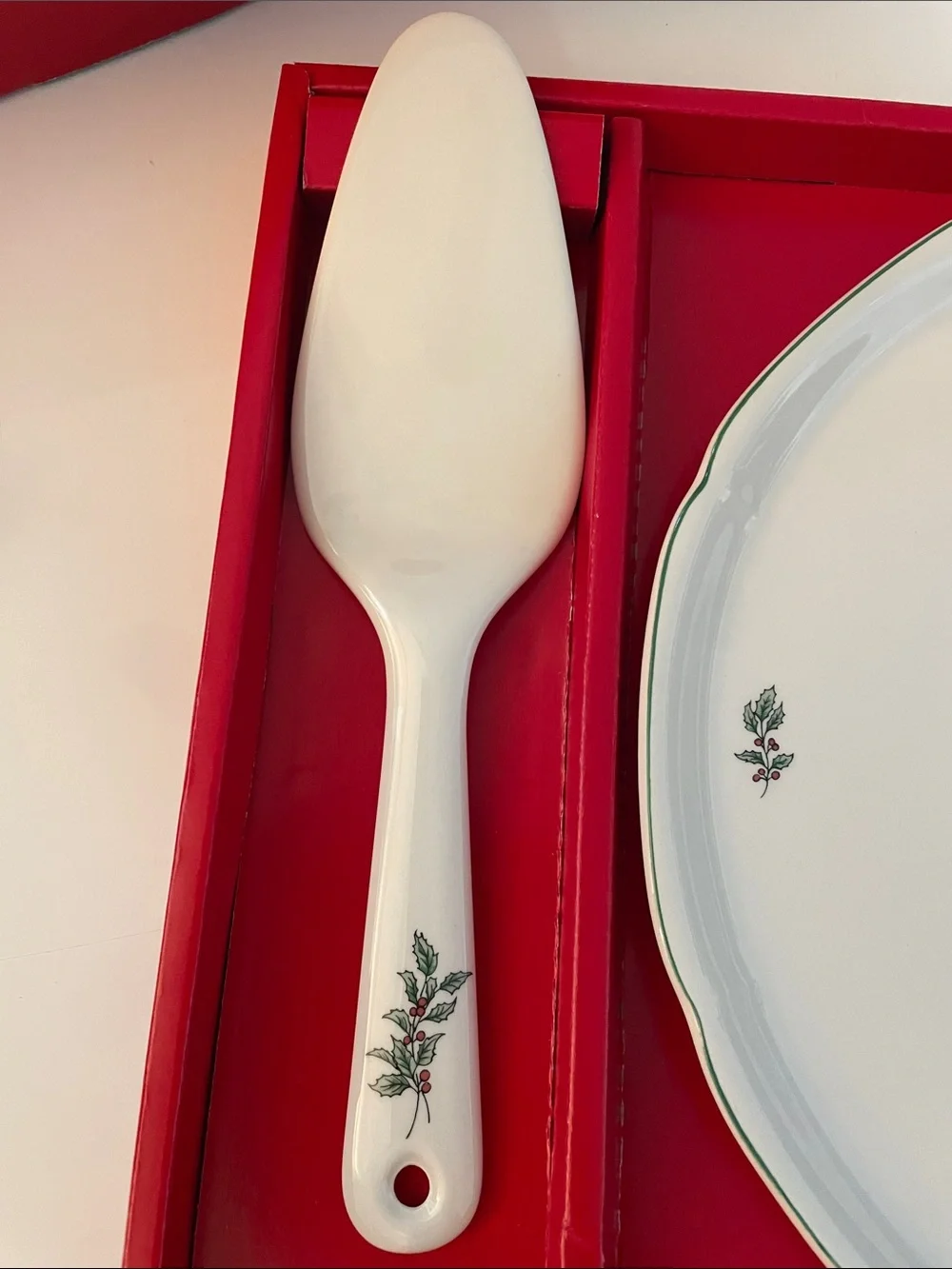 RARE FIND! NIKKO Christmastime Serving Set